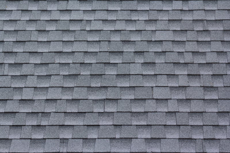 Asphalt shingle roof on a Maryland home