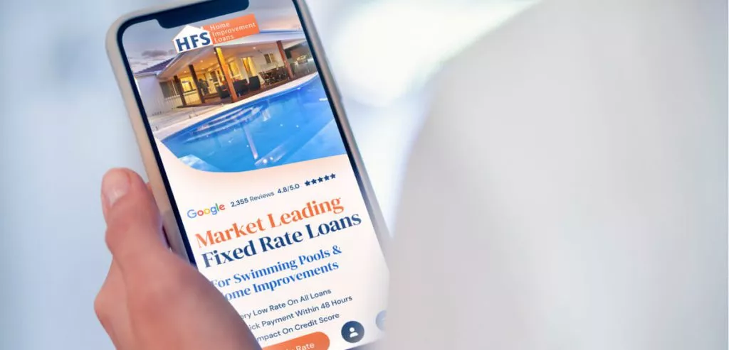 HFS Financial home improvement loan promotion