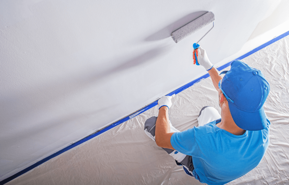 Surface Prep and Drywall Repair example